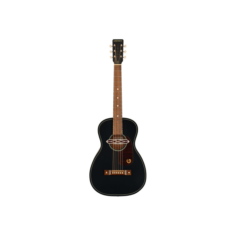 GRETSCH DELTOLUXE PARLOR BLACK Гітара електроакустична