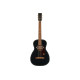 GRETSCH DELTOLUXE PARLOR BLACK Гітара електроакустична