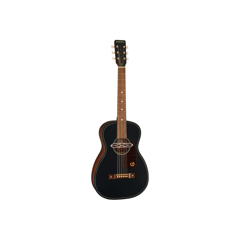 GRETSCH DELTOLUXE PARLOR BLACK Гітара електроакустична