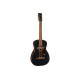 GRETSCH DELTOLUXE PARLOR BLACK Гітара електроакустична