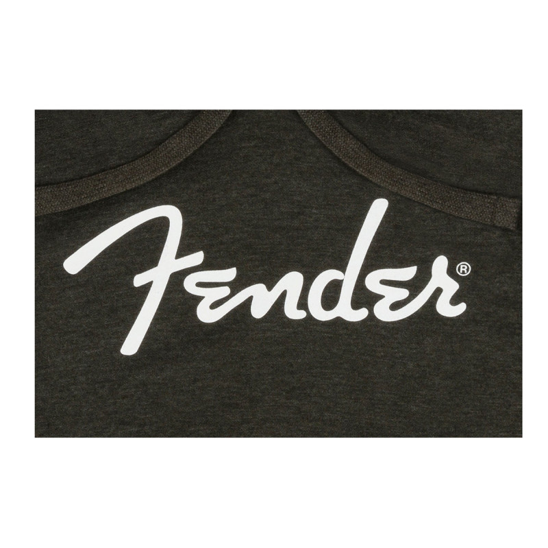 FENDER HOODIE SPAGHETTI LOGO GRAY HEATHER M Толстовка