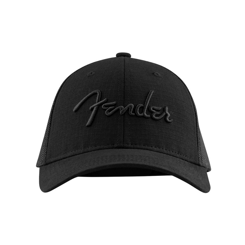 FENDER SNAP BACK PICK HOLDER HAT BLACK Кепка