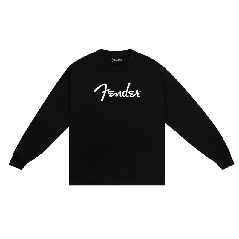 FENDER LONG-SLEEVE T-SHIRT SPAGHETTI LOGO BLACK XL Лонгслив