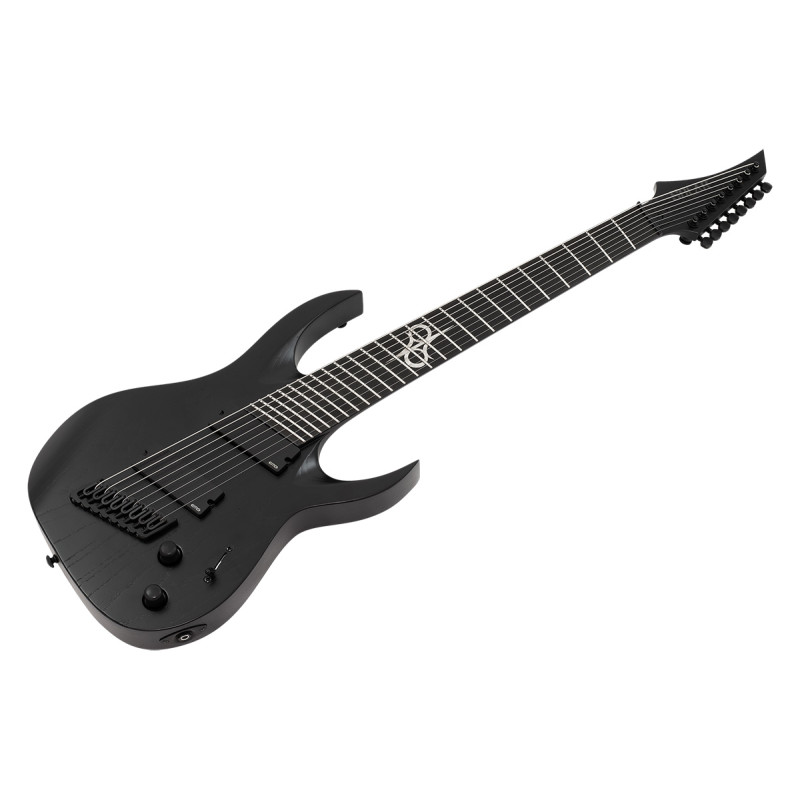 SOLAR GUITARS A1.8ABOP-FF BLACK OPEN PORE Електрогітара