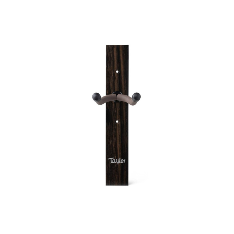 Тримач гітарний настінний TAYLOR GUITARS GUITAR WALL HANGER EBONY ACRYLIC LOGO INLAY