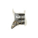 FENDER PRE-WIRED STRAT PICKGUARD ORIGINAL '57/'62 SSS PARCHENT Пікгард зі звукознімачами