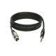 Кабель микрофонный KLOTZ GRG1FP01.5 GREYHOUND MICROPHONE CABLE FEMALE XLR BALANCED JACK 1.5 M