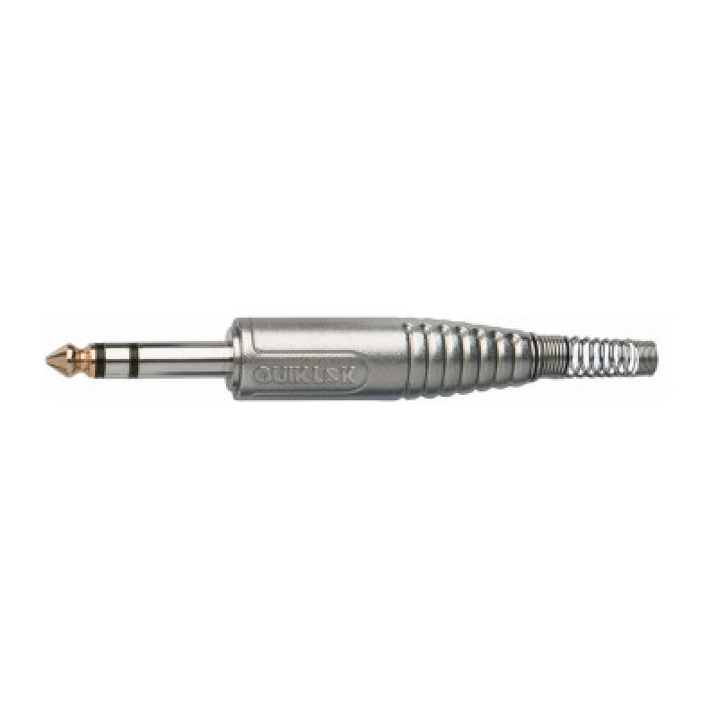 Конектор Jack стерео 6.3 мм QUIK LOK G224