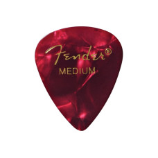 FENDER 351 SHAPE PREMIUM PICKS RED MOTO MEDIUM Медиатор