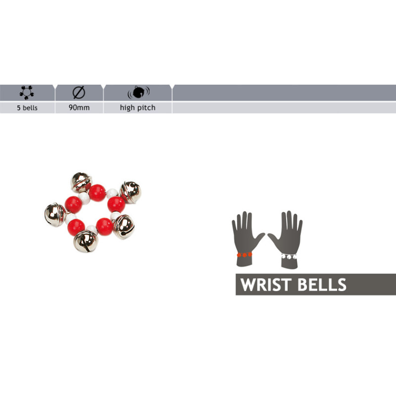 Colorful Wristbell 5 Bells