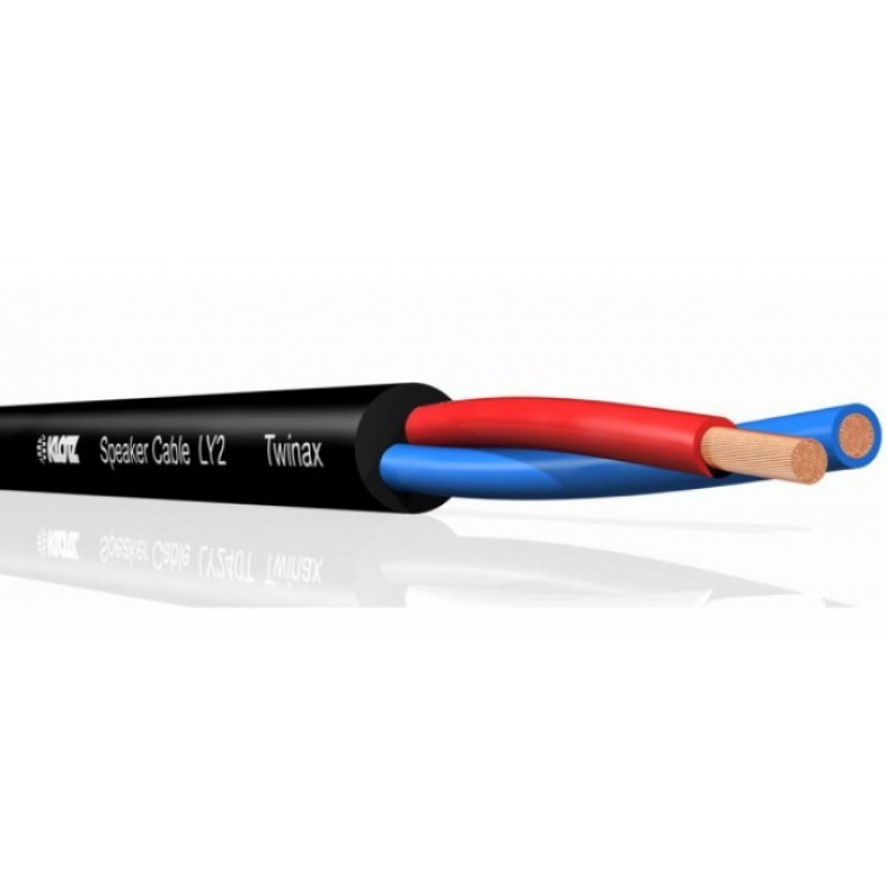 KLOTZ LY215TSW Твінаксіальний акустичний кабель 2×1.5 мм², туринговий