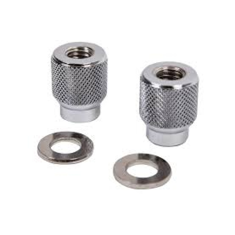PEARL M-8RN/2 Рифлена кругла гайка М8 (2 шт.)