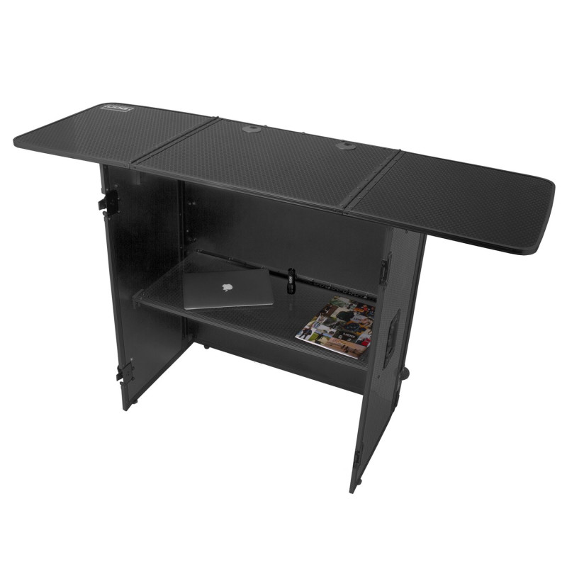 Ultimate Fold Out DJ Table Black MK2 Plus (W) (U91