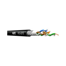 KLOTZ RC5-LB1S Туровий CAT5e RamCAT-Flex S/UTP кабель 4x2x0.15 мм² PUR чорний
