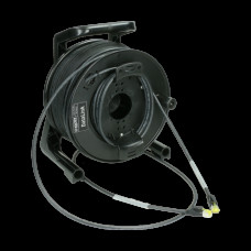KLOTZ CP6RR1PW30 30‑метровий CAT7 S/FTP патч‑кабель RJ45 на котушці, чорний PUR