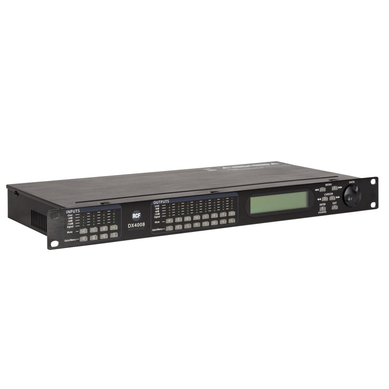 RCF DX 4008 Цифровий процесор керування колонками 4x8 з DSP