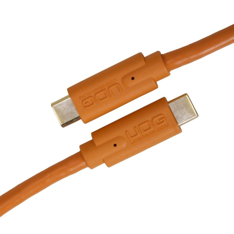 Ultimate Cable USB 3.2 C-C Orange Straight 1,5m