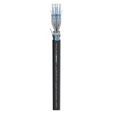 SOMMER CABLE 100-0101-08 Multipair SC-Mistral MCF; black | 2 x 0,22 mm² x number of pairs