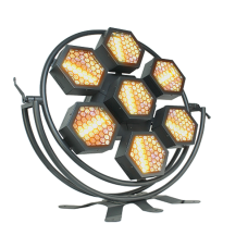 FREE COLOR 7-HEXA Ретро LED-світильник 7x100 Вт COB з RGB-підсвіткою