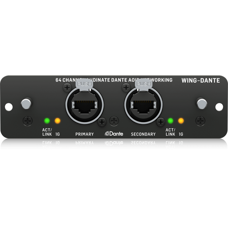 BEHRINGER WING-DANTE Мережева карта розширення Dante