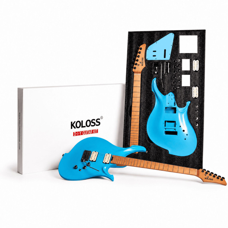 KOLOSS GT-4M BL DIY KIT Електрогітара