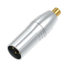 SEETRONIC MA3MRF Адаптер XLR 3-pin «тато» – RCA гніздо, золочені контакти