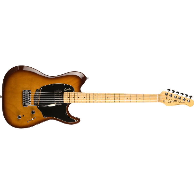 GODIN 036097 - Session Custom Lightburst HG MN with Bag Электрогитара