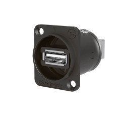 SEETRONIC SAUSB-W-B Панельний USB A-B трансформатор IP65 чорний