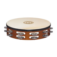 Тамбурин Meinl Headed Wood TAH2AB Goatskin, Nickel Plated Steel 10"