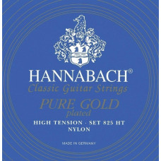 Струни для класичної гітари Hannabach 825HT Pure Gold Plated