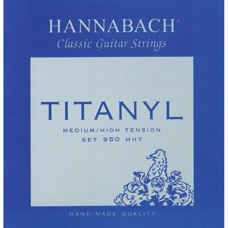 Струни для класичної гітари Hannabach 950MHT Titanyl