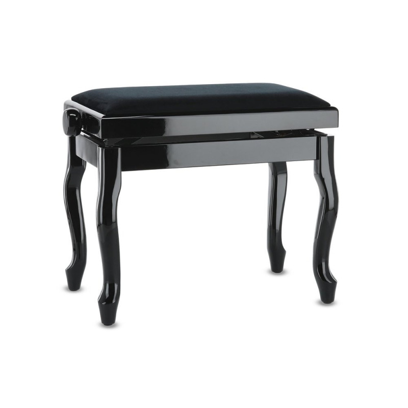 Банкетка для фортепіано GEWA Deluxe Classic Black High Gloss