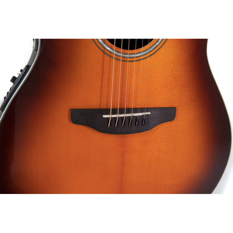 OVATION Celebrity Traditional CS24 Mid Cutaway Sunburst Акустична гітара з датчиком