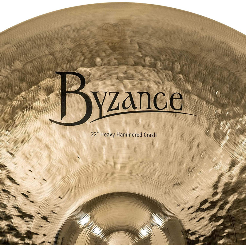 Тарілка Meinl Byzance Brilliant B22HHC-B Heavy Hammered Crash 22