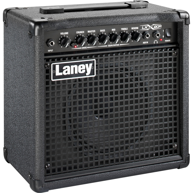 LANEY LX20R Компактний лампово-гібридний бас-підсилювач 20Вт, 1×10
