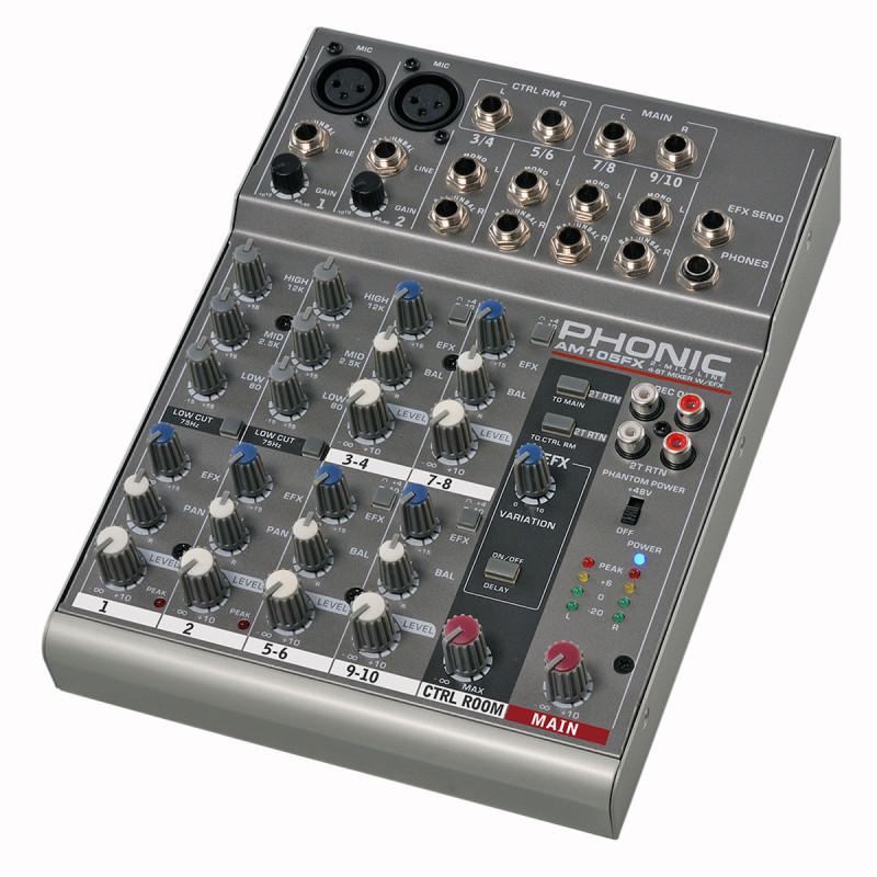 PHONIC AM 105 FX Микшерный пульт