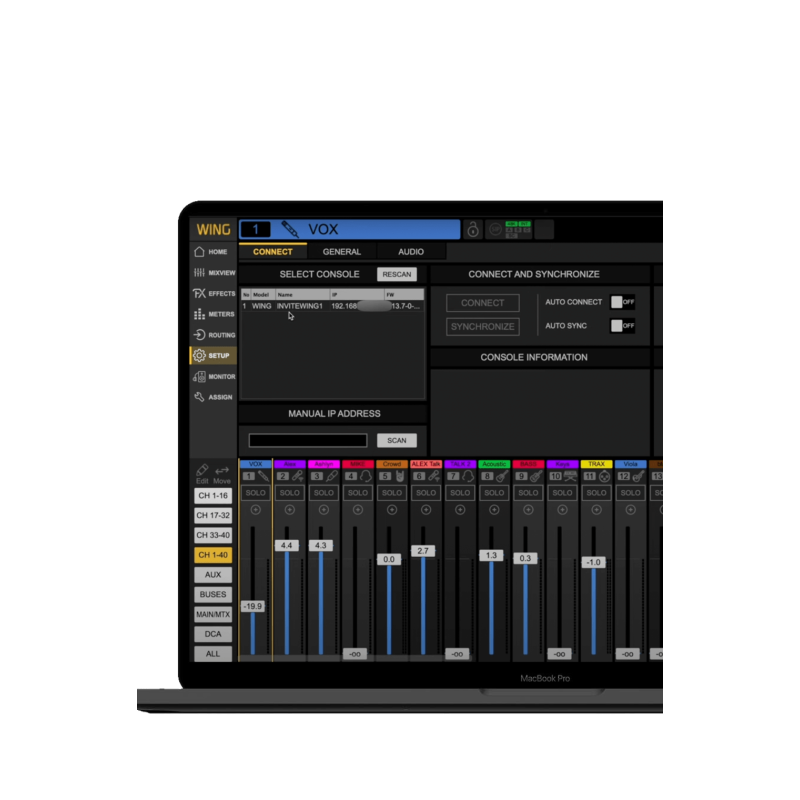BEHRINGER WING Compact 48-канальний цифровий мікшер