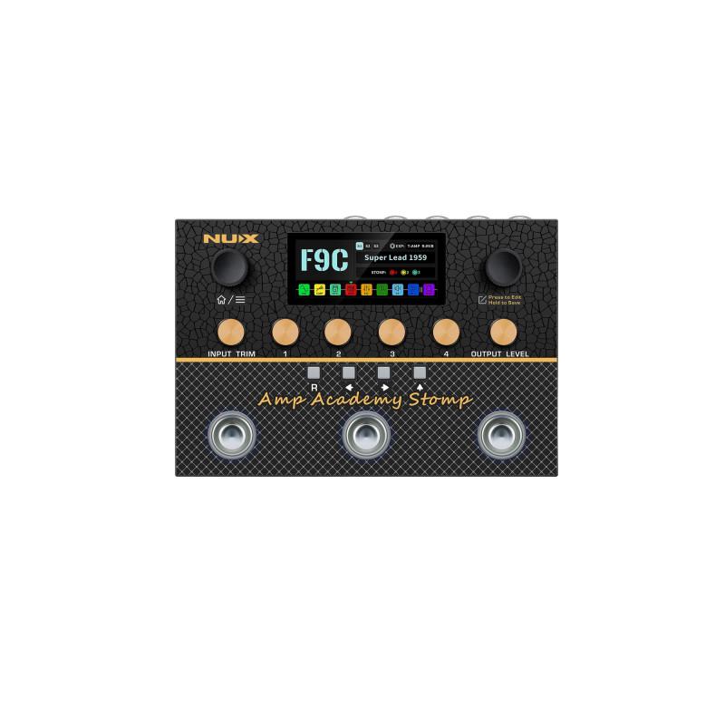 NUX Amp Academy Stomp Гітарний процесор