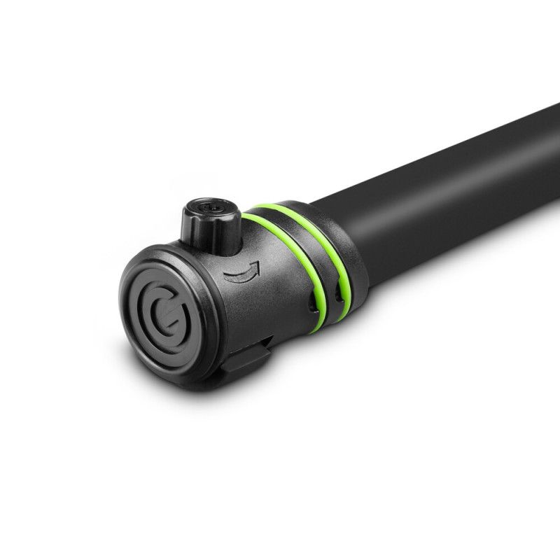 GRAVITY KSX 2 BLACK Подвійна X-подібна стійка для клавіатур чорного кольору