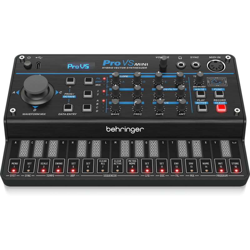 BEHRINGER PRO VS MINI Портативний векторний синтезатор