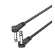 Готовий плоский аудіокабель із патч-кордом Roxtone FPJJ100L015, 1x0.16 кв. мм, 0,15 м