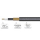 Кабель інструментальний Roxtone GC010, 1х0.22 кв. мм, вн. діаметр 6 мм, 100 м