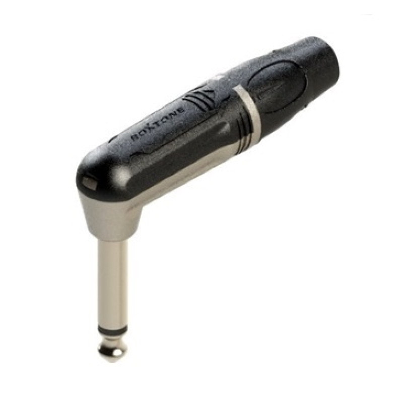 Роз'єм Roxtone RJ2RP-NN Jack 6,3 (mono) кутовий