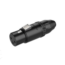 Разъем Roxtone RX3FWP-BG XLR female (мама) водозащитный