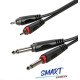 Готовий аудіокабель Roxtone SACC150L2, 2х1x0.14 кв.м, вн.