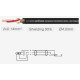 Готовий аудіокабель Roxtone SACC260L3, 2x0.14 кв. мм, вн. діаметр 4 мм, 3 м