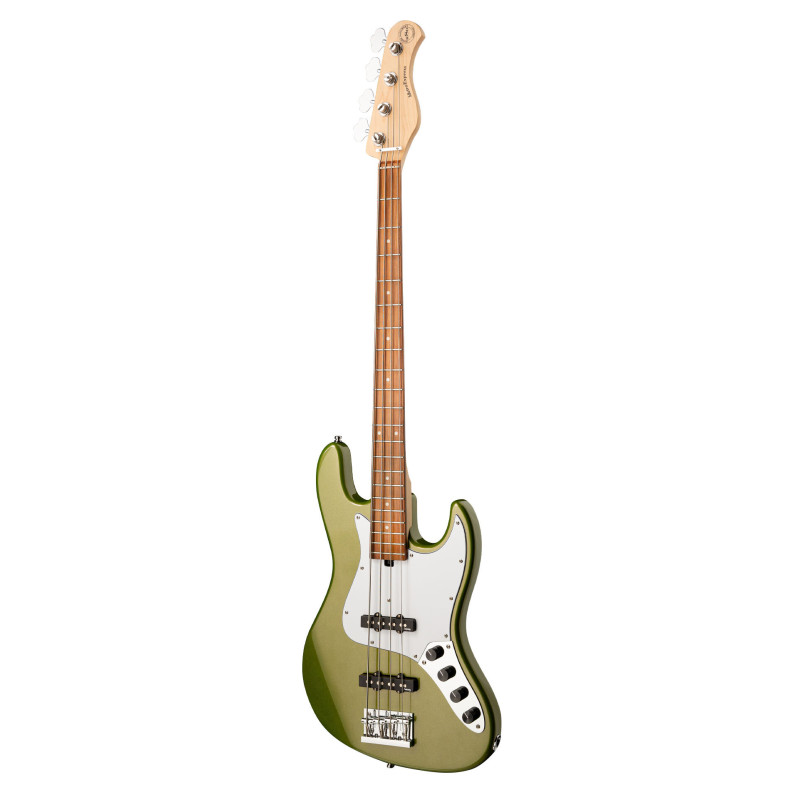 SADOWSKY MetroExpress 21-Fret Vintage J/J Bass, Morado, 4-String (Solid Sage Green Metallic Satin) Бас-гітара