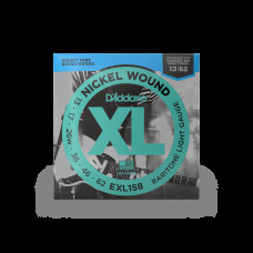 D‘ADDARIO EXL158 XL NICKEL WOUND BARITONE LIGHT (13-62) Струни для електрогітари