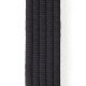 D'ADDARIO 50BAL01 AUTO LOCK GUITAR STRAP (BLACK PADDED STRIPES)
