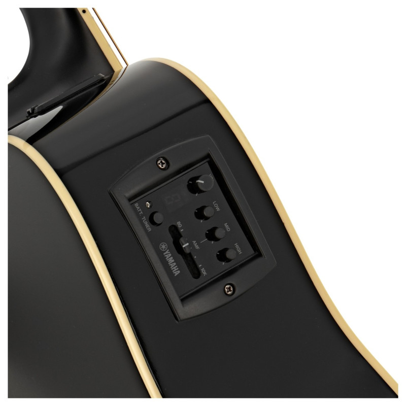 YAMAHA FGX830C (Black) Електро-акустична гітара